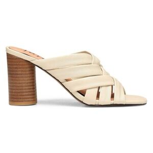 JOIE Stacked Heel Leather Sandals Sz‎ 9